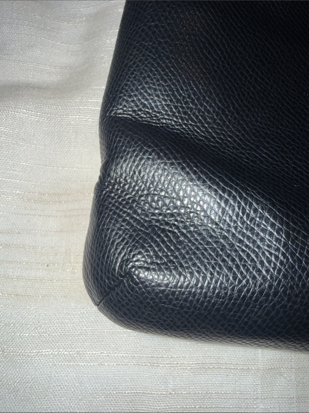 Coach Black Leather Crossbody with Gold Hardware - Picture 9 of 9